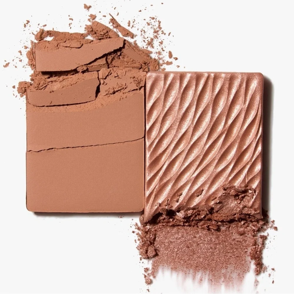 Cover FX Suntan Bronze Monochromatic Matte + Shimmer Bronzer Duo